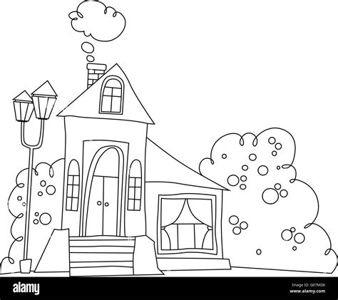 House Black And White Cartoon Pictures, Images and Stock Photos.